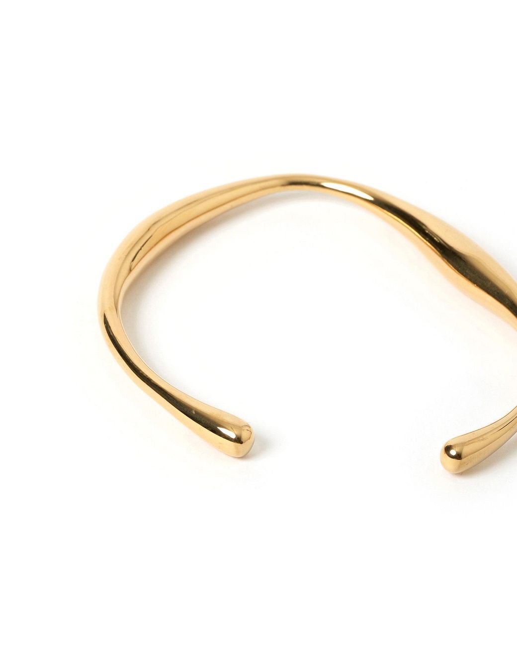 ARMS OF EVE Metallic Madison Gold Cuff Bracelet