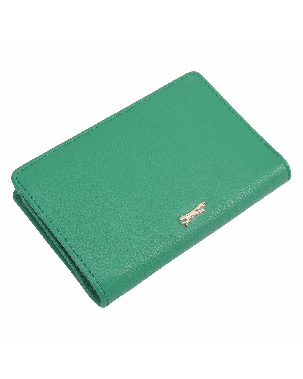 Paul Costelloe Green Solidago Leather Purse