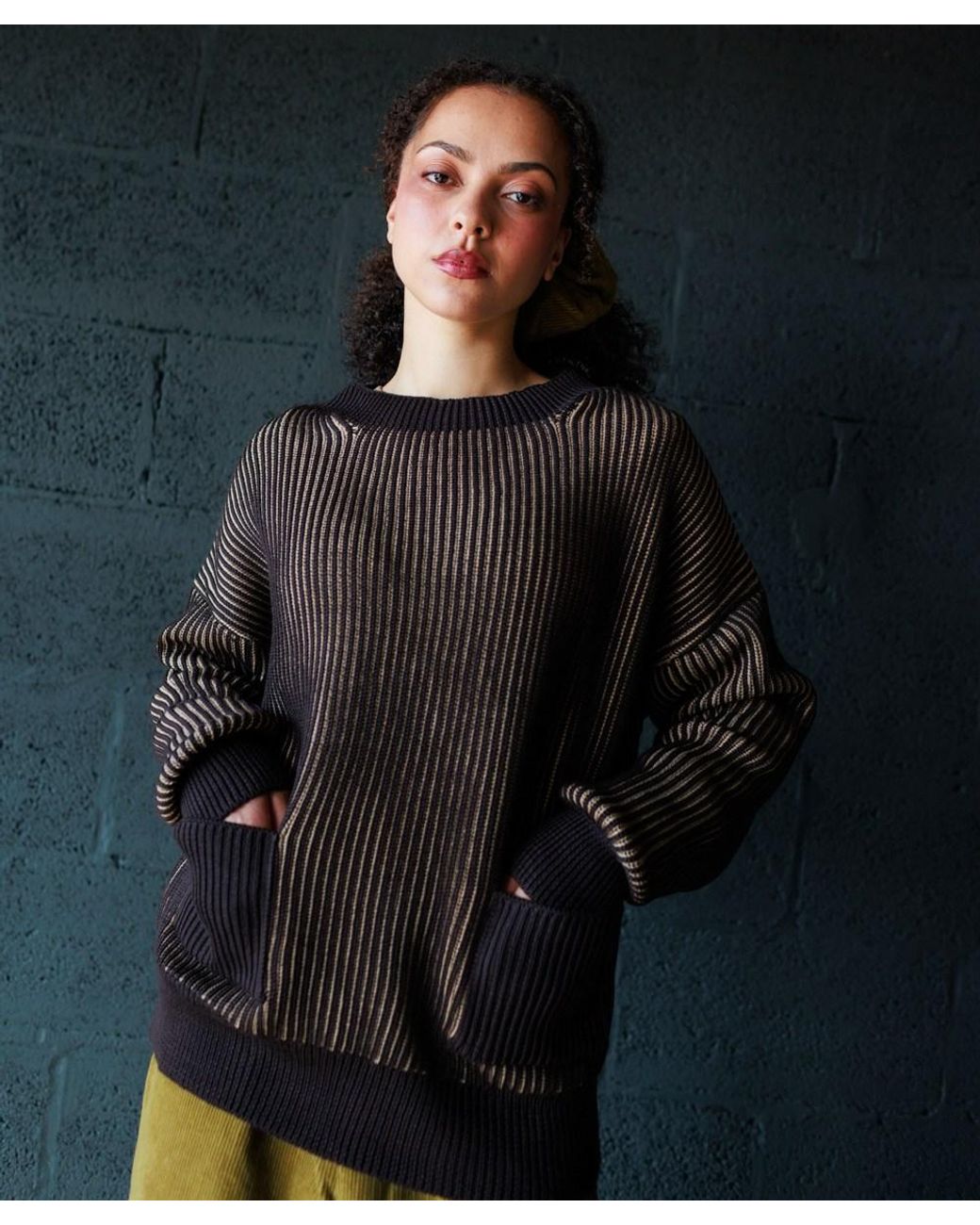 Mabli Brown Ffyn Pullover
