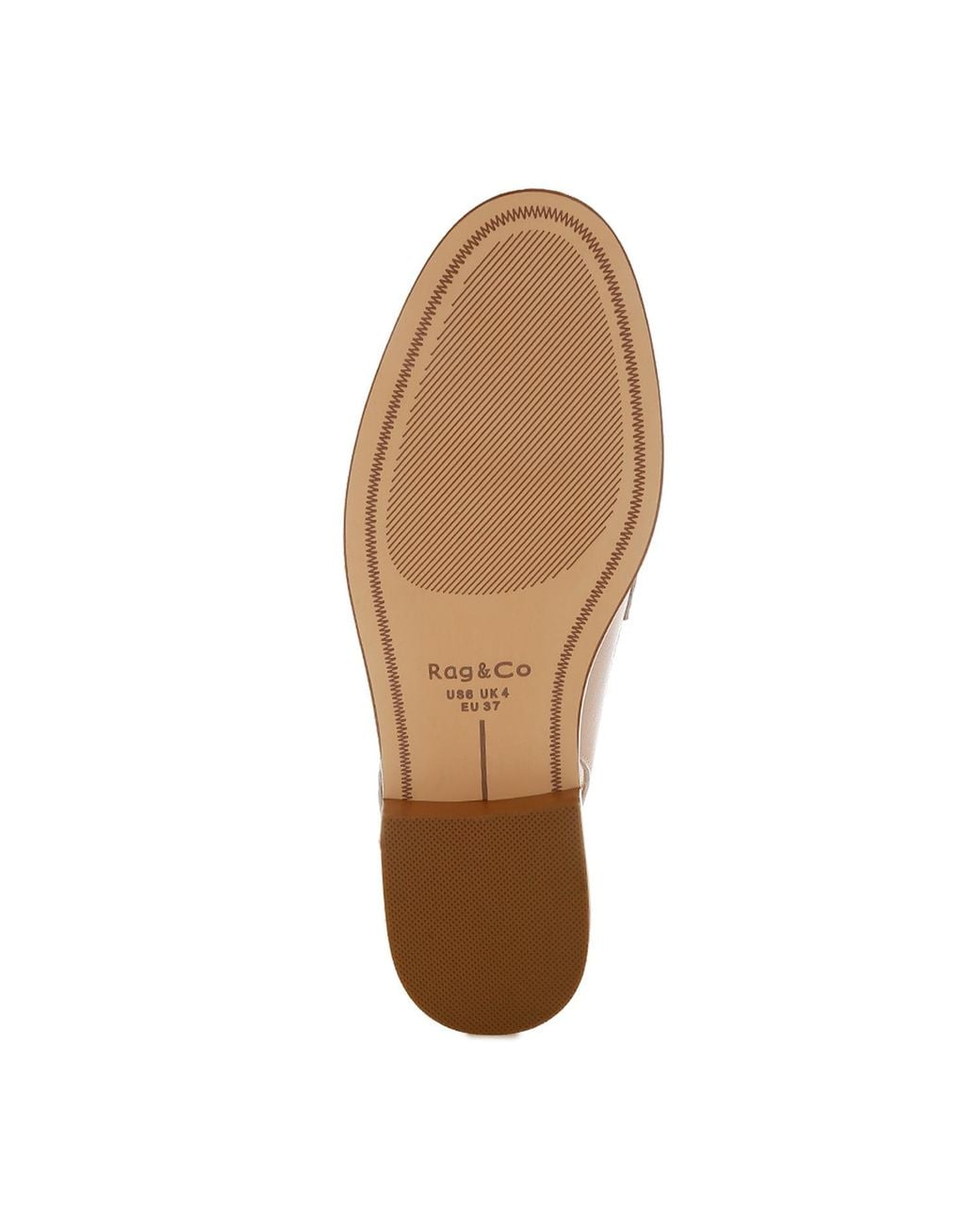 Rag & Co Natural Neutrals Remykin Braided Penny Strap Loafers