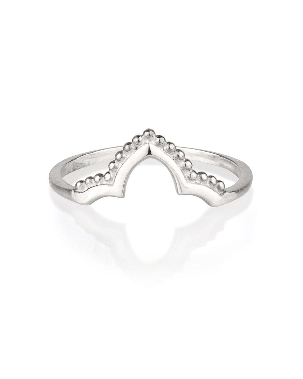Charlotte's Web Jewellery Metallic Crown Stacking Ring