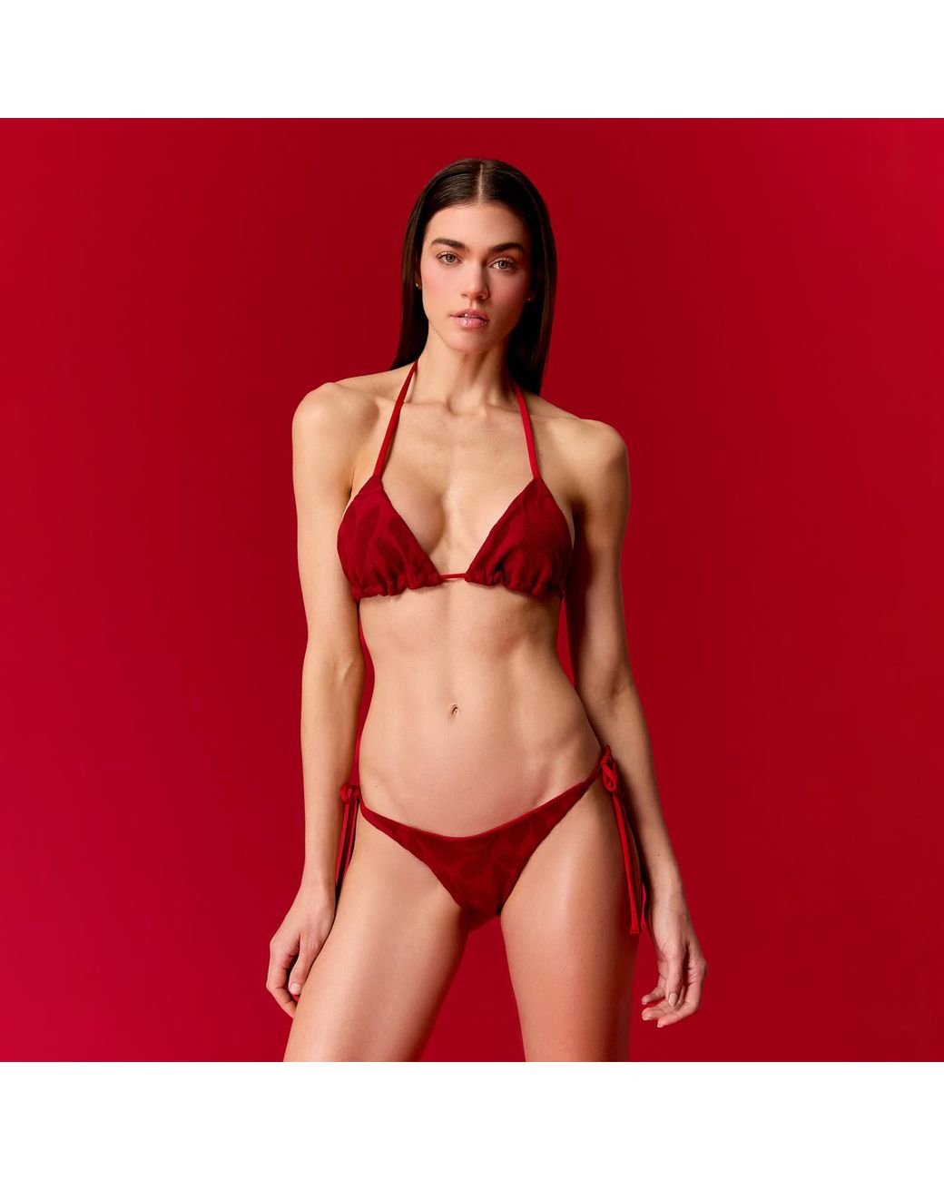 Nur Karaata Red Louisa Bikini