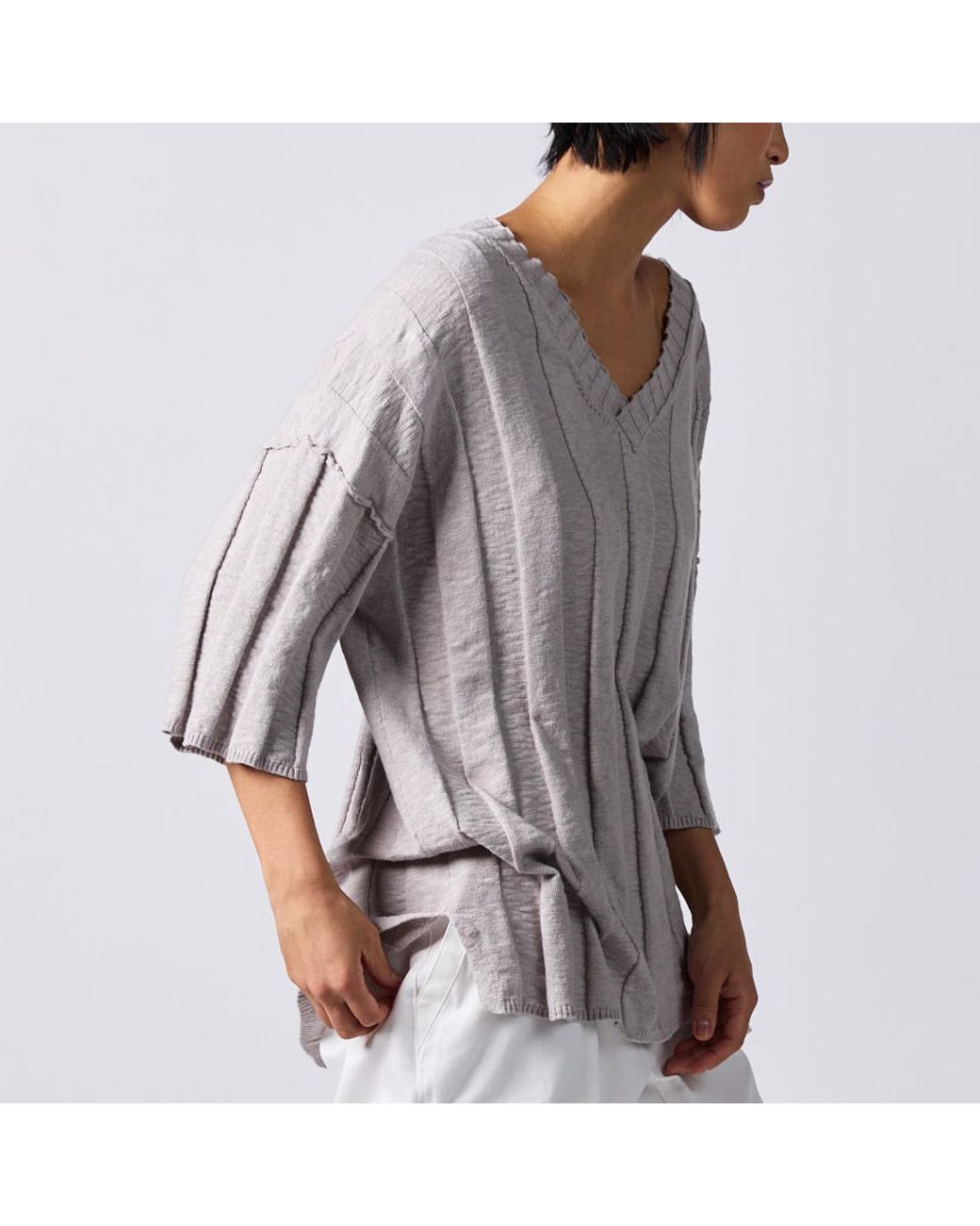 Dref Brown Neutrals Capture Tee