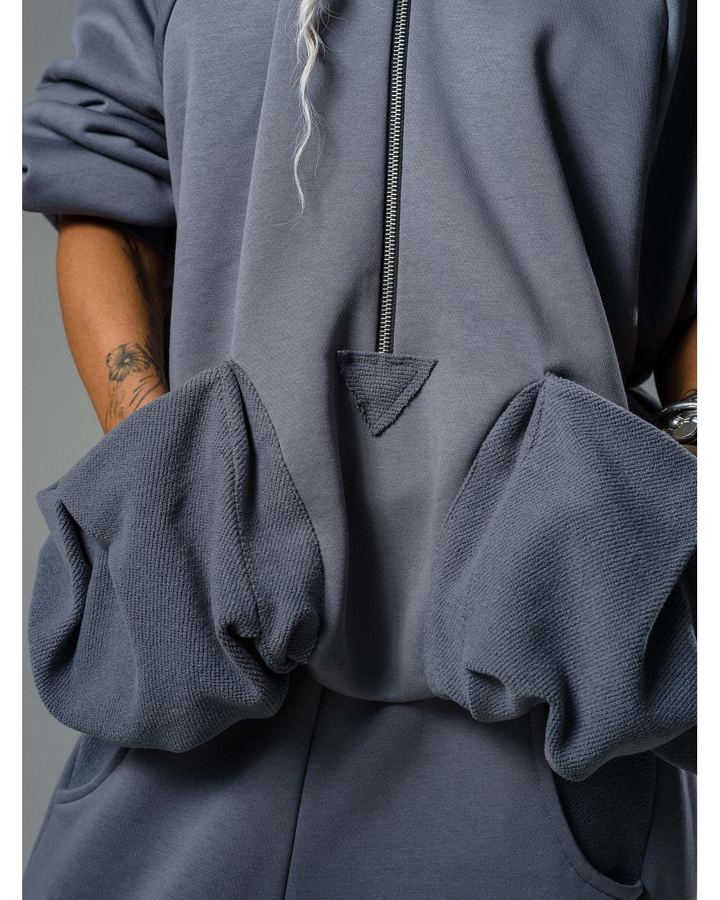 Clothes by Locker Room Gray Steel Zip Hoodie & Jogger Set