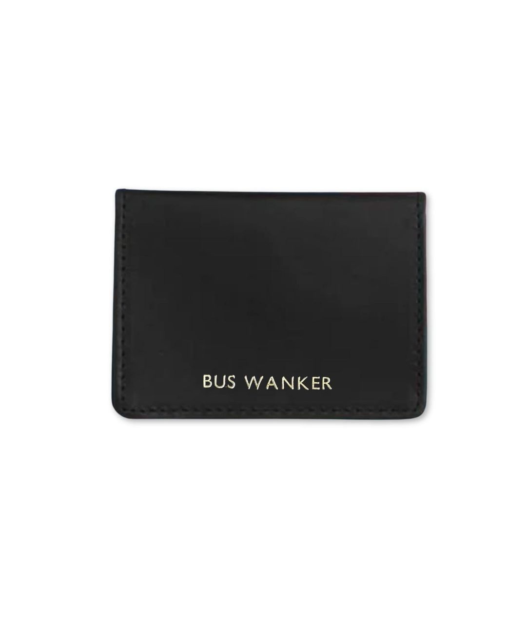 VIDA VIDA Black Leather Travel Card Holder for men