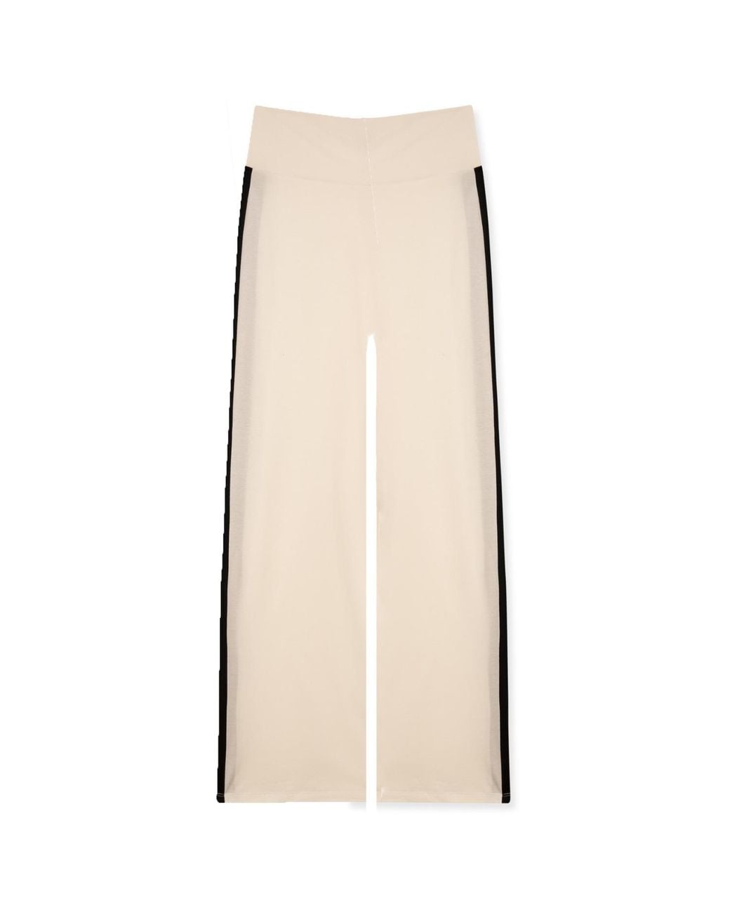 Marianne by Marie Jordane Natural Dylan Wide-Leg Pants