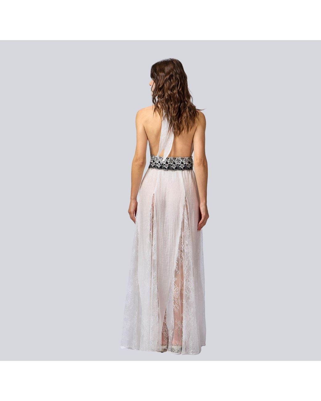GLAM ON YOU White Eira Long Dress