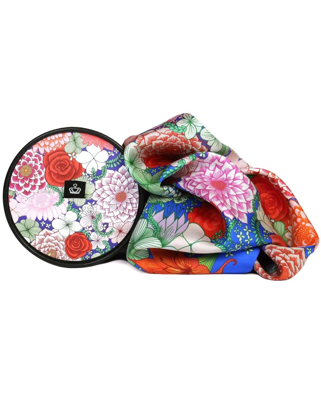 Kueen Red Silk Scarf