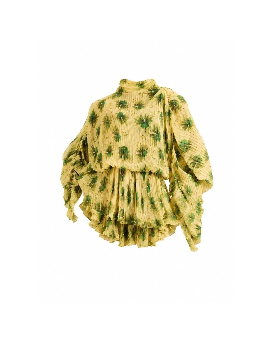 Mohala Grey Yellow Kahe Blouse