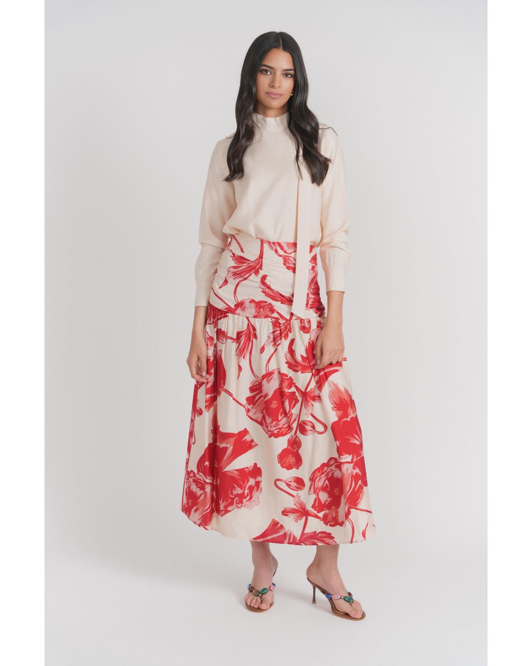 Luum Red Tuscany Skirt