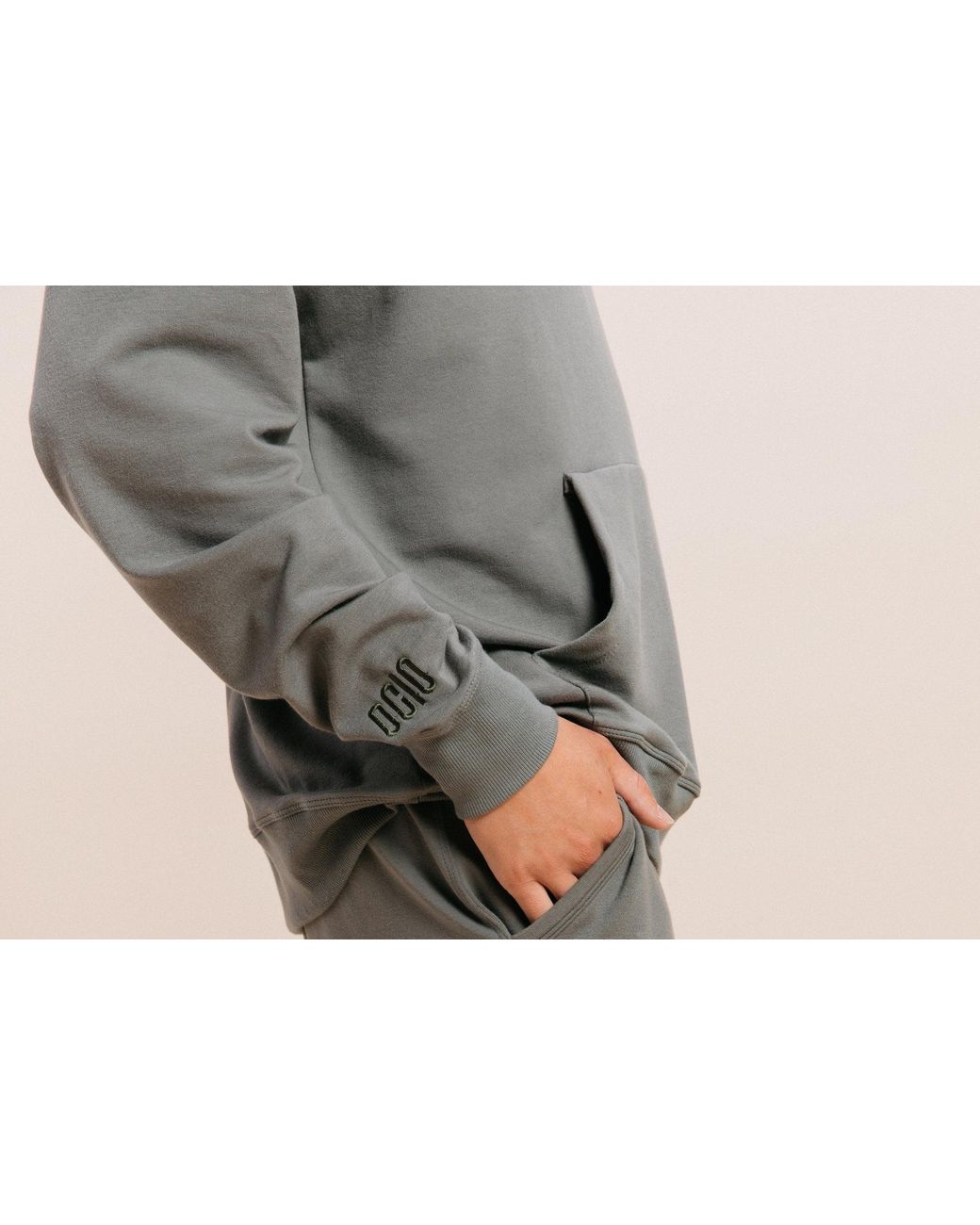 Ocio Leisurewear Gray Classic Softcore Hoodie for men