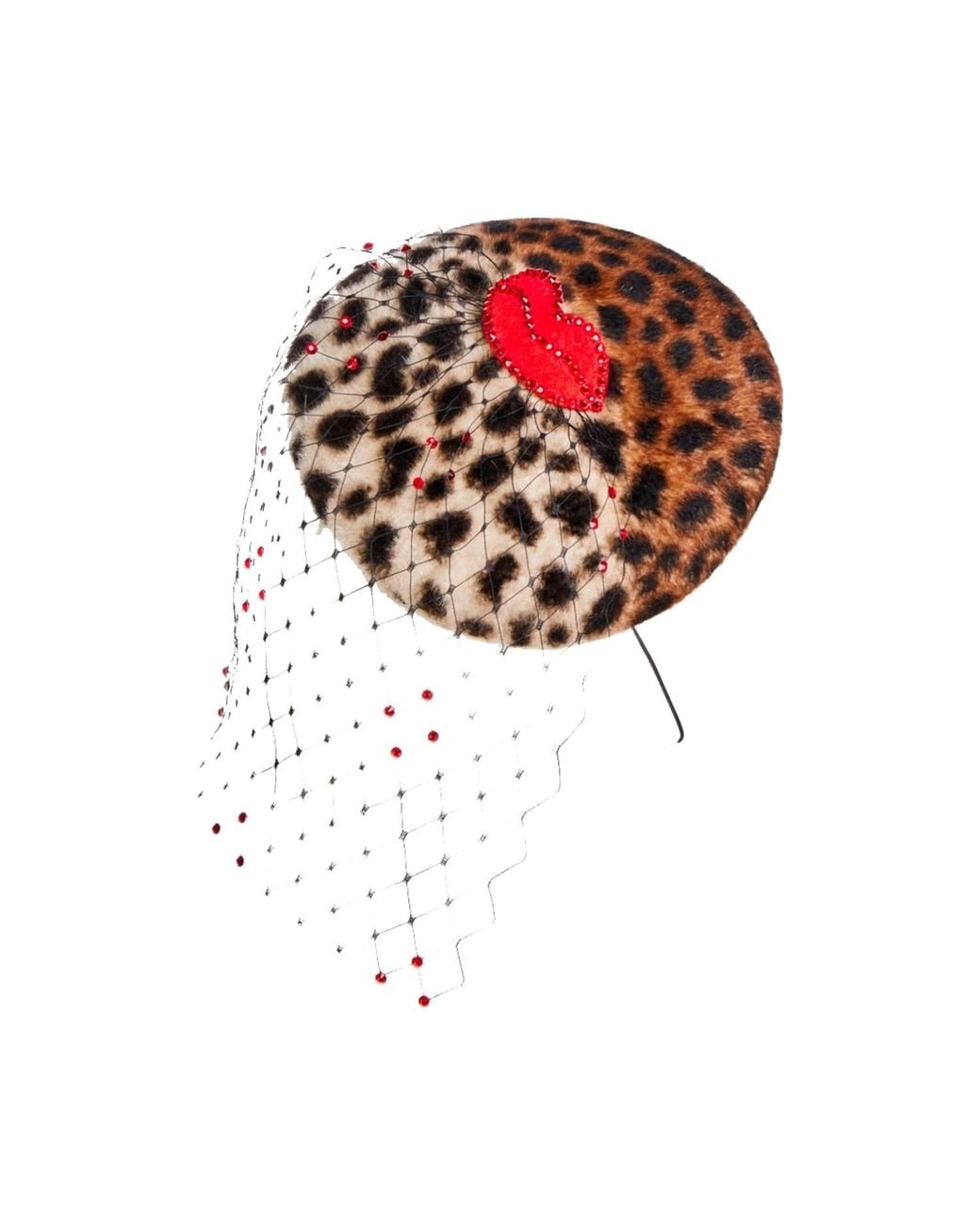 Victoria Grant Red Leopard Lips