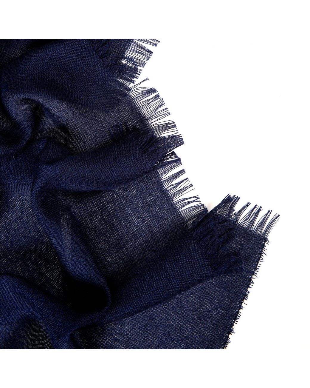 Kinalba Blue Weekender Cashmere & Silk Scarf