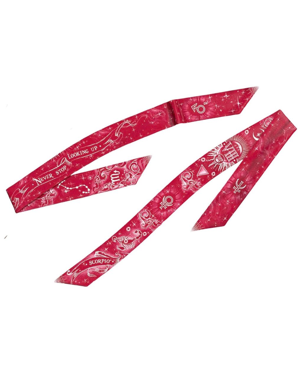 Silk&Soul Red Scorpio Zodiac Twilly