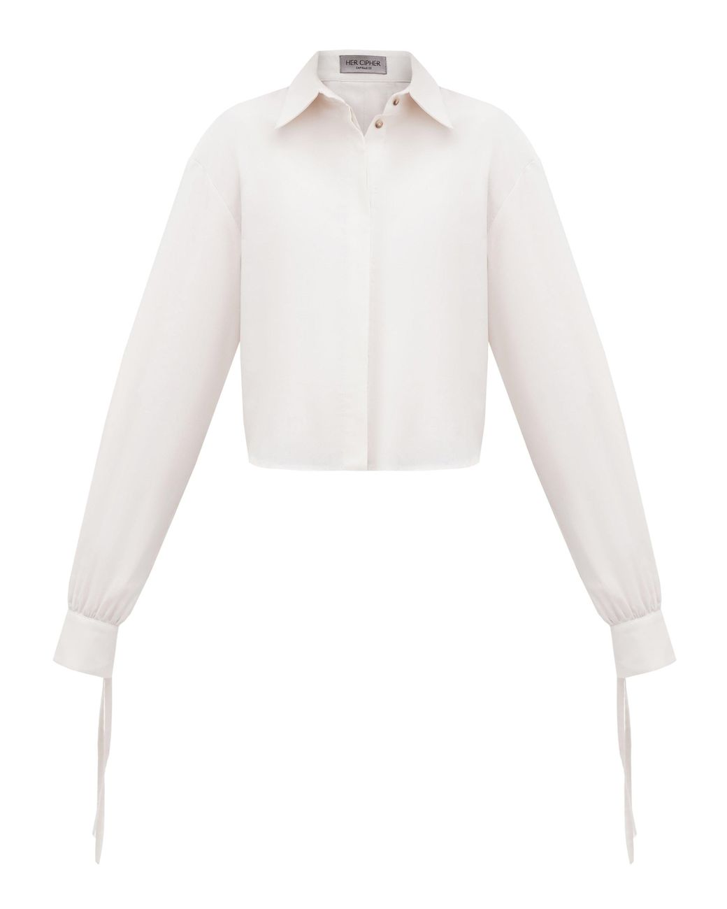 HER CIPHER White Neutrals Malva Shirt