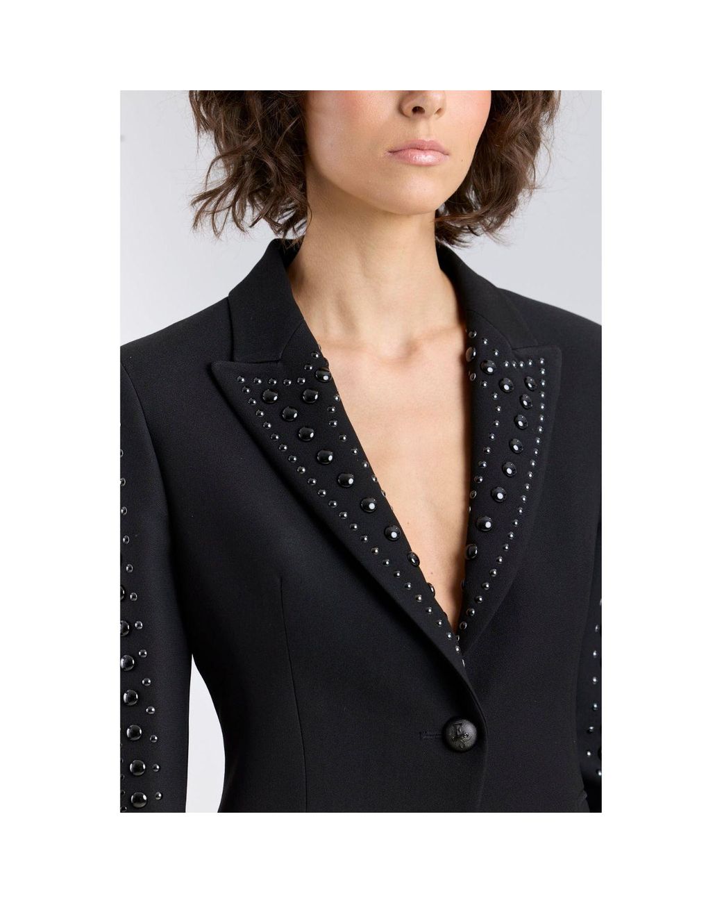 The Extreme Collection Black Hand-Studded Tailored Lord Byron