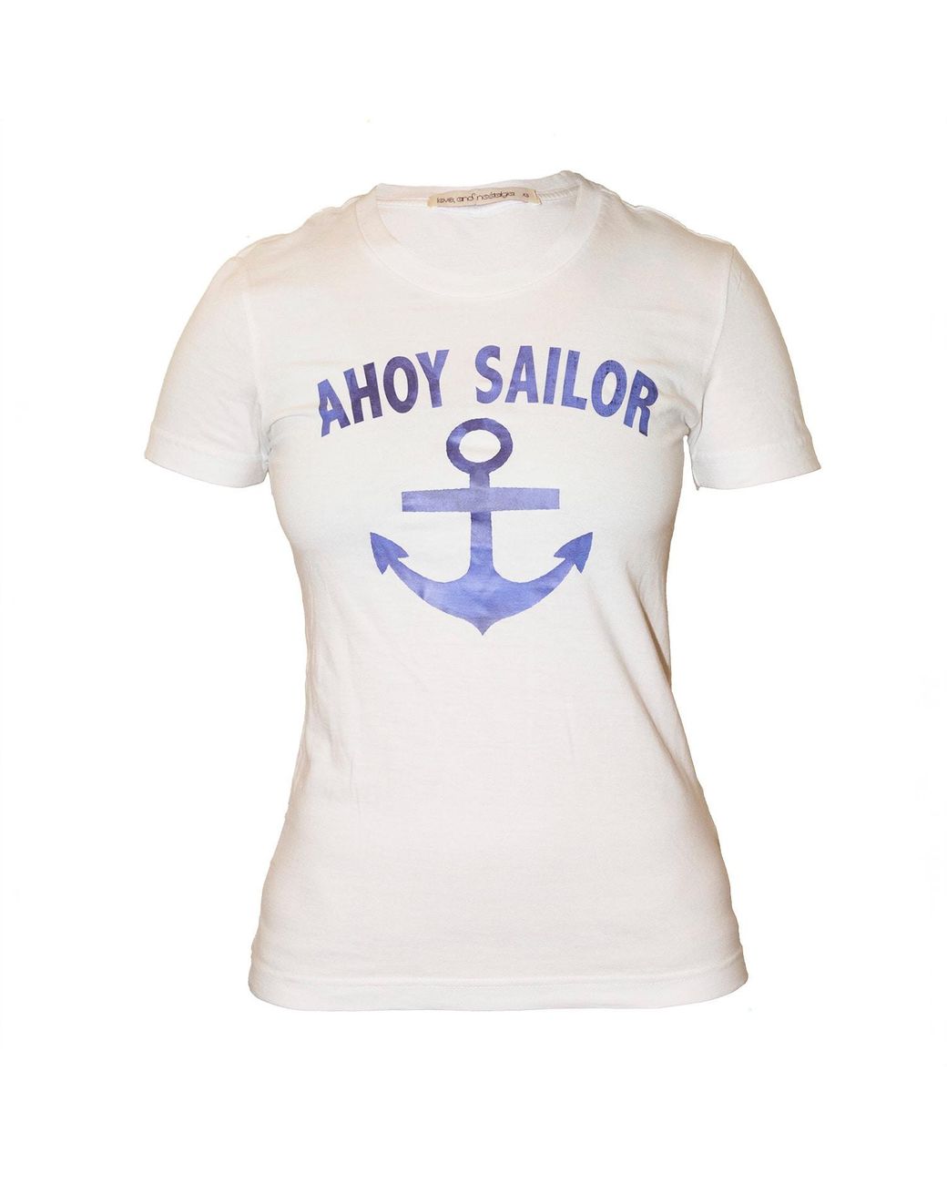 Love and Nostalgia White Margot Tee