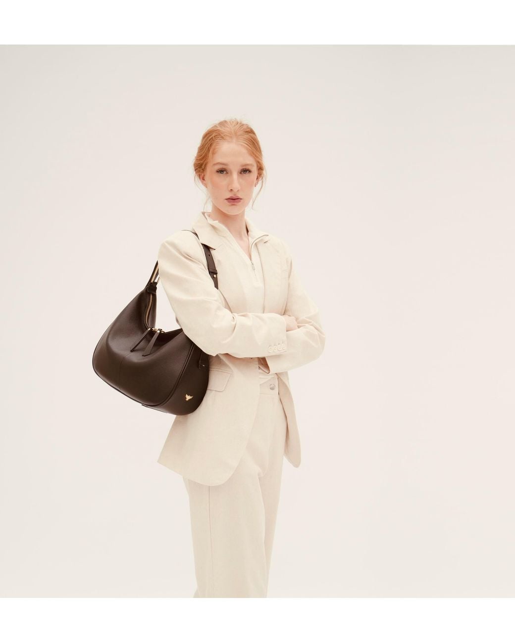 Apatchy London Black The Charlie Leather Bag