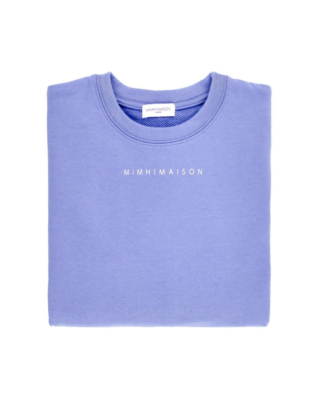 Mimhi Maison Blue Elle Crewneck Sweatshirt –