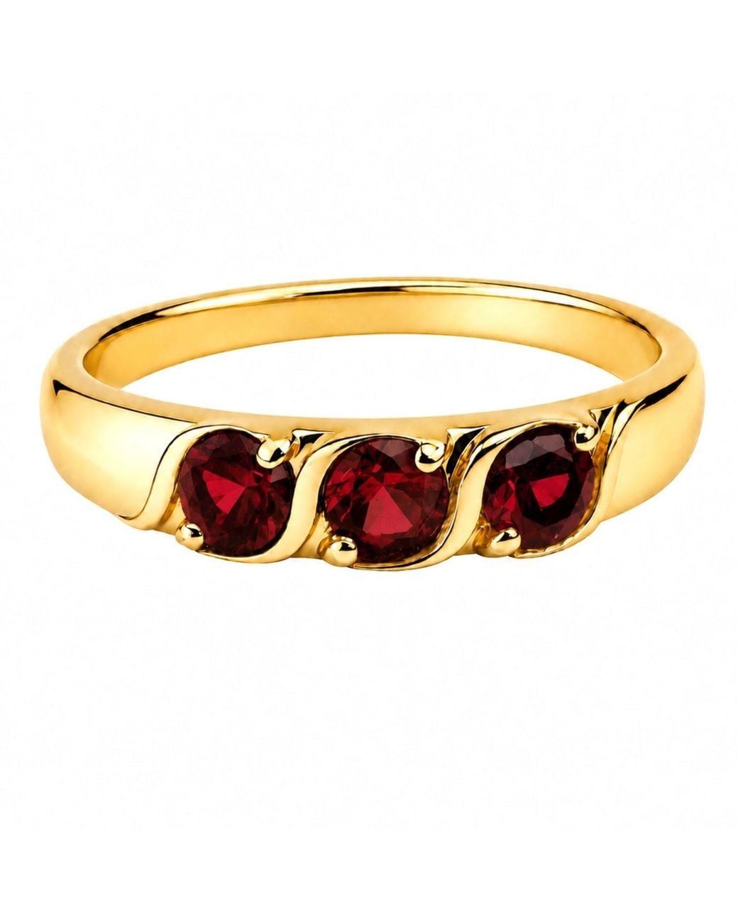 Belinda Jewelz Red Garnet Vintage Birthstone Ring