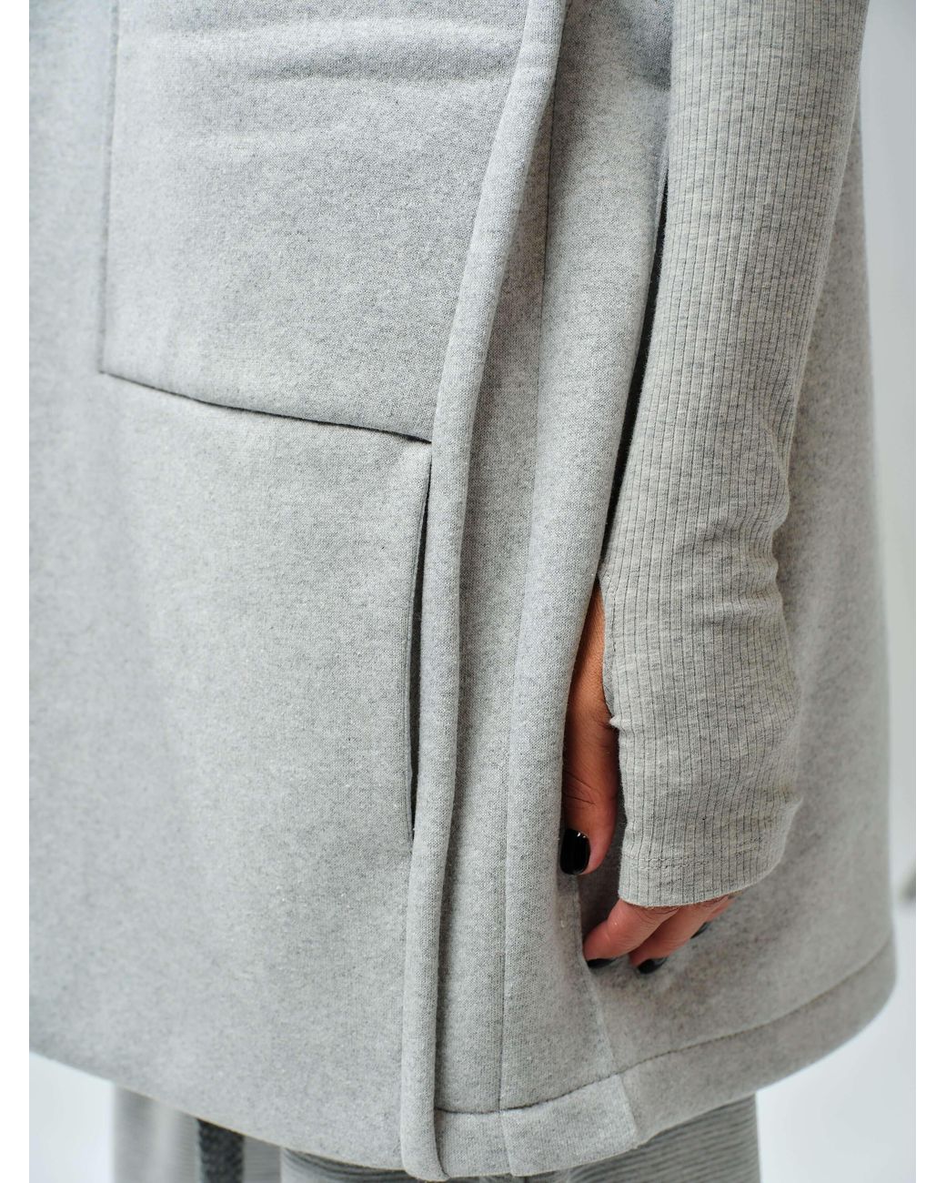 Clothes by Locker Room Gray Oversized Three-Piece Set