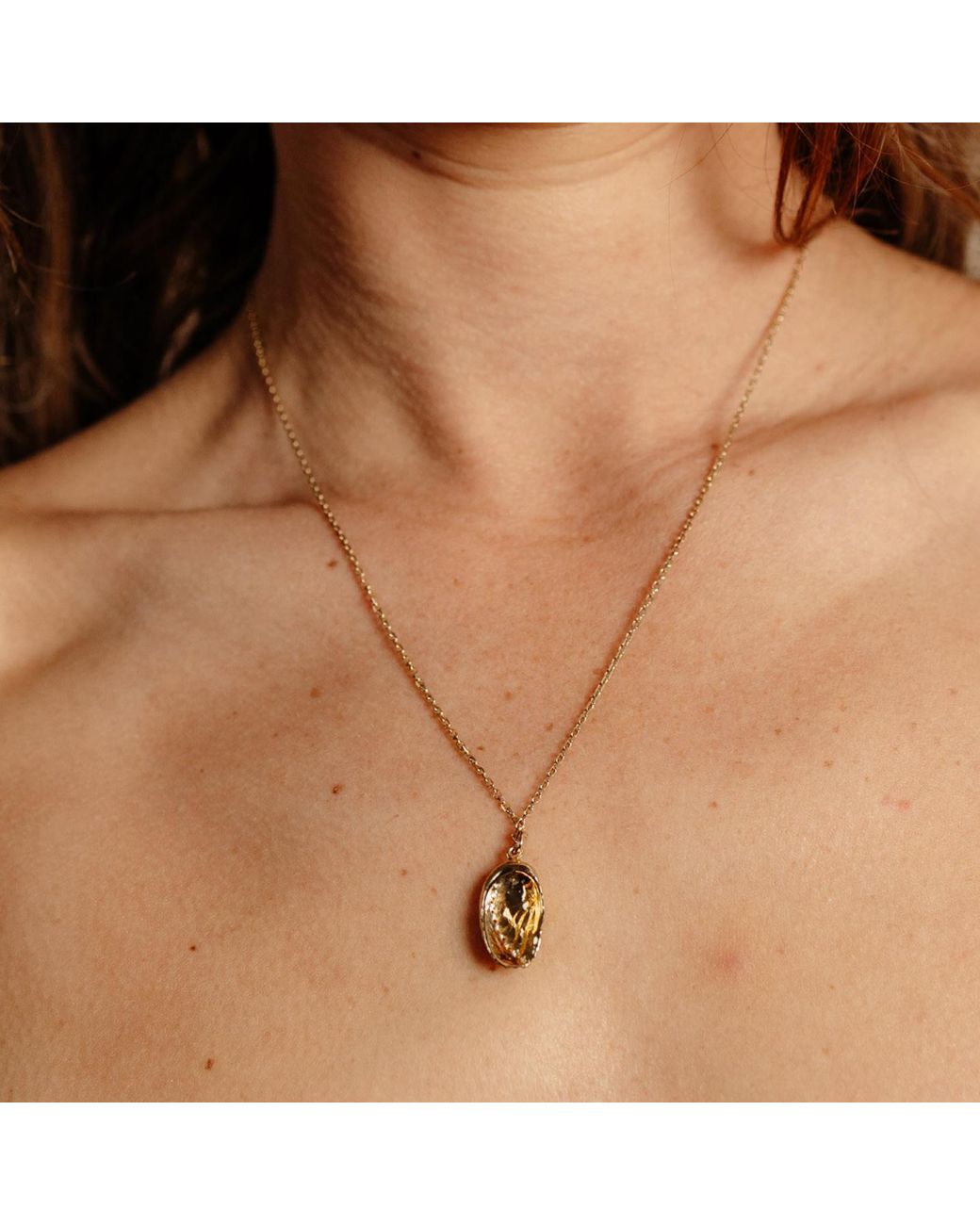 Zoe & Morgan Metallic Soul Paua Necklace