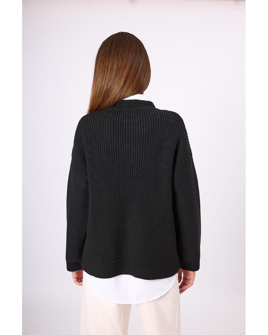 Peraluna Black Nikita Thessaloniki Knit Pullover