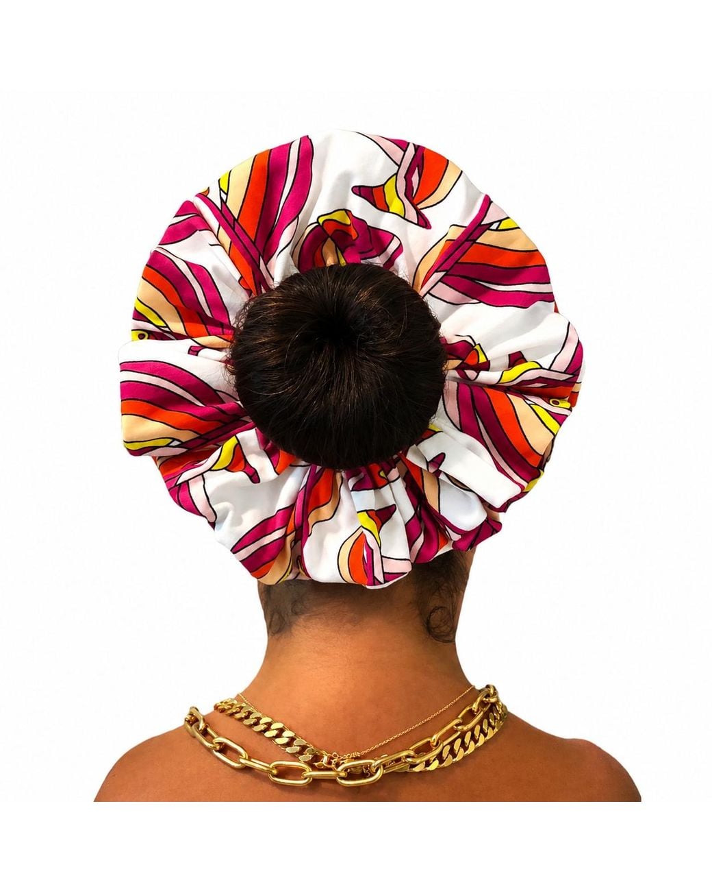 Julia Clancey Red Super Sized Martini Scrunchy