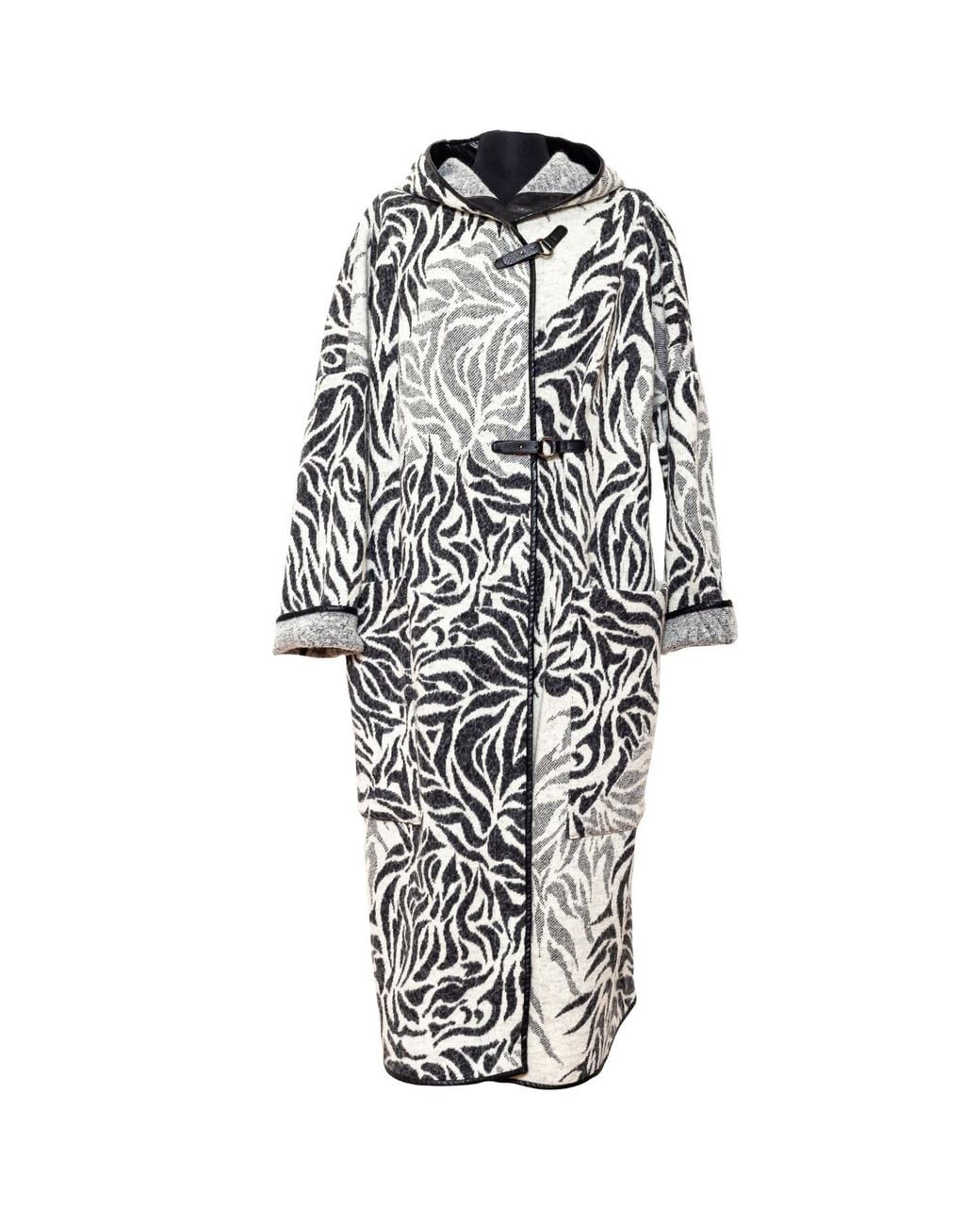 ARTISTA Black Tiger Coat