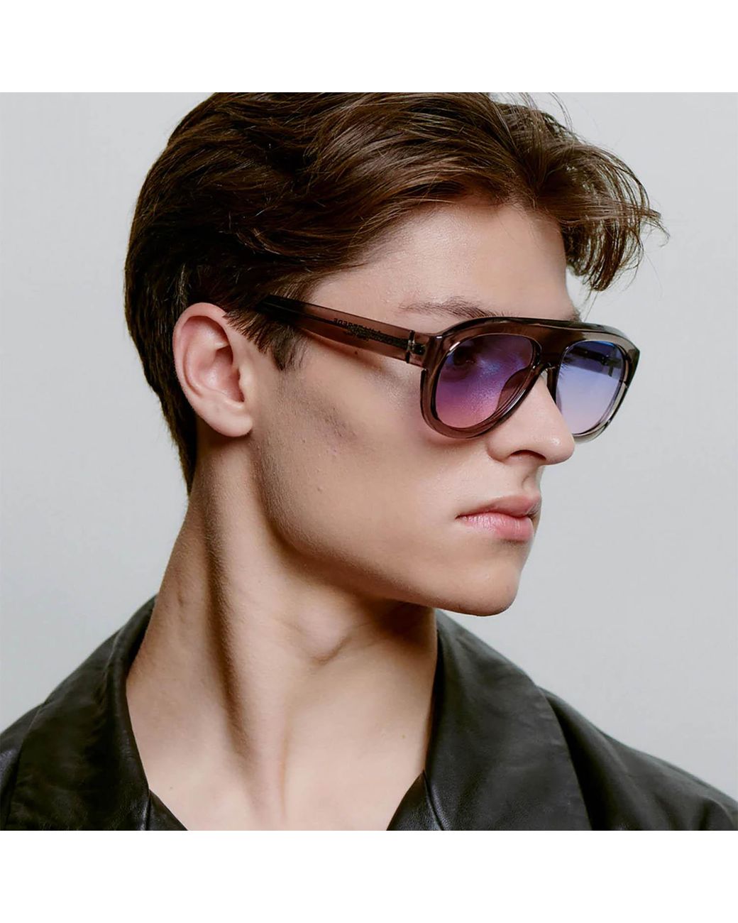 A.Kjærbede Blue Rio Sunglasses Transparent