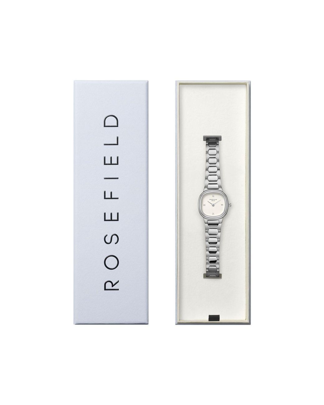 ROSEFIELD Metallic Gaia Xs Watch With Creme Dial And Roman Indexes