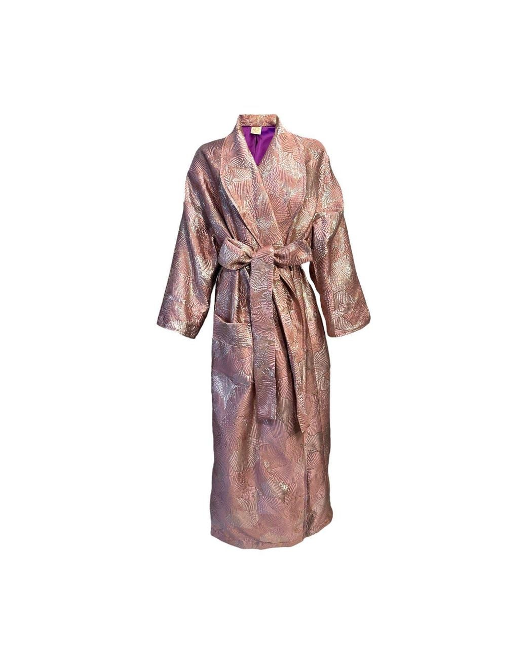 Julia Clancey Pink Lilly Luxe Opera Dress Coat
