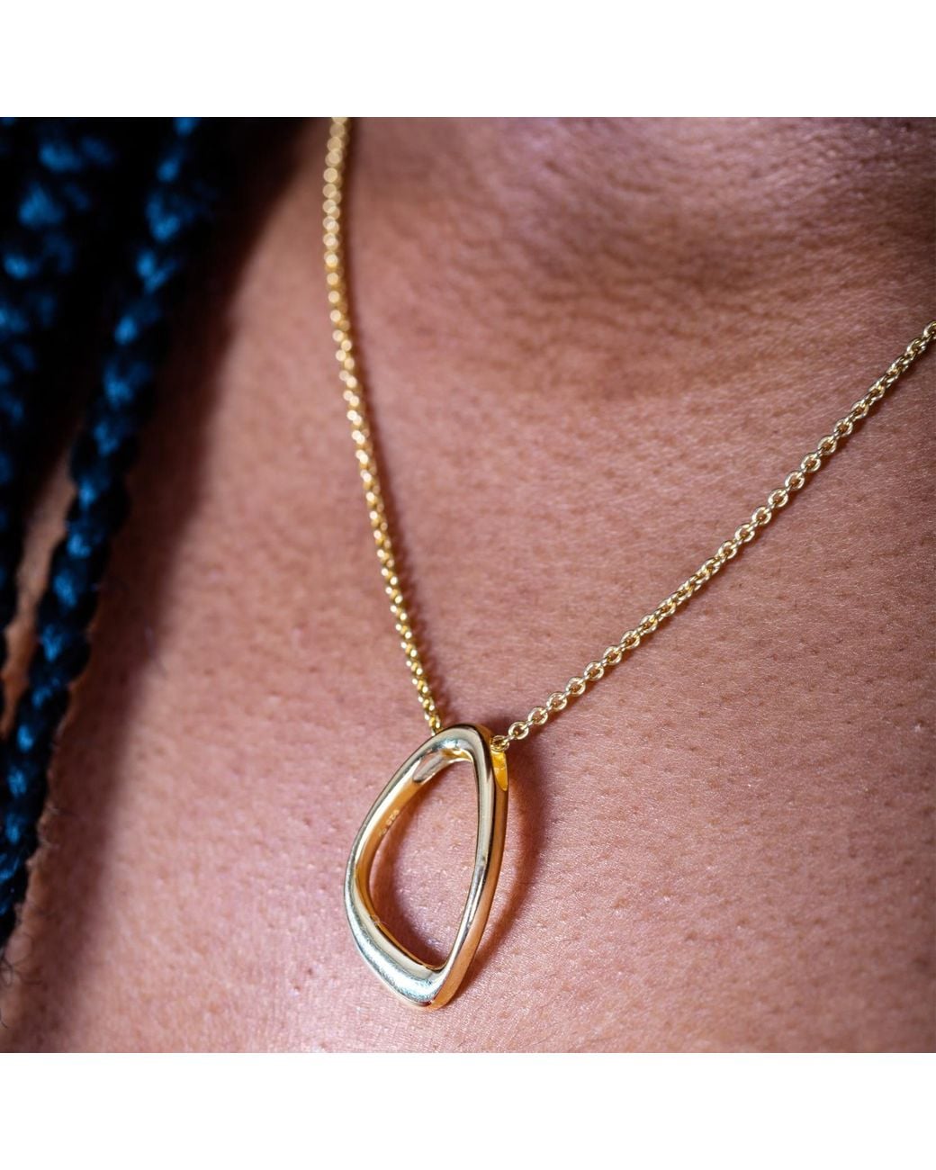 Lucy Quartermaine Metallic Volcan Pendant