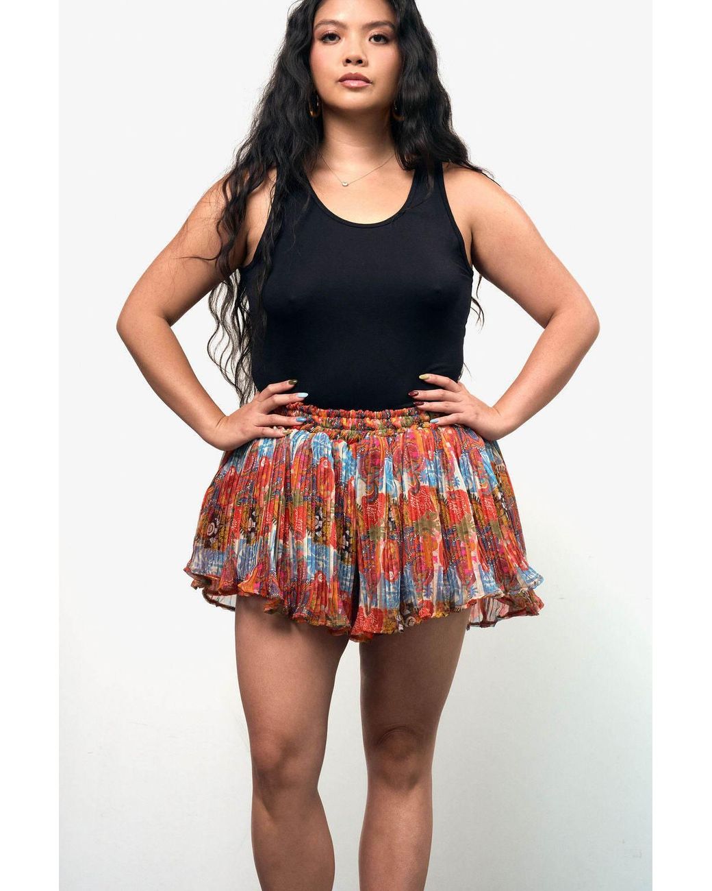 Mohala Grey Red Kahe Shorts