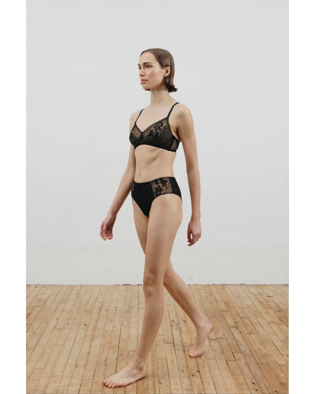 Verdant Intimates Black Capsule Bikini
