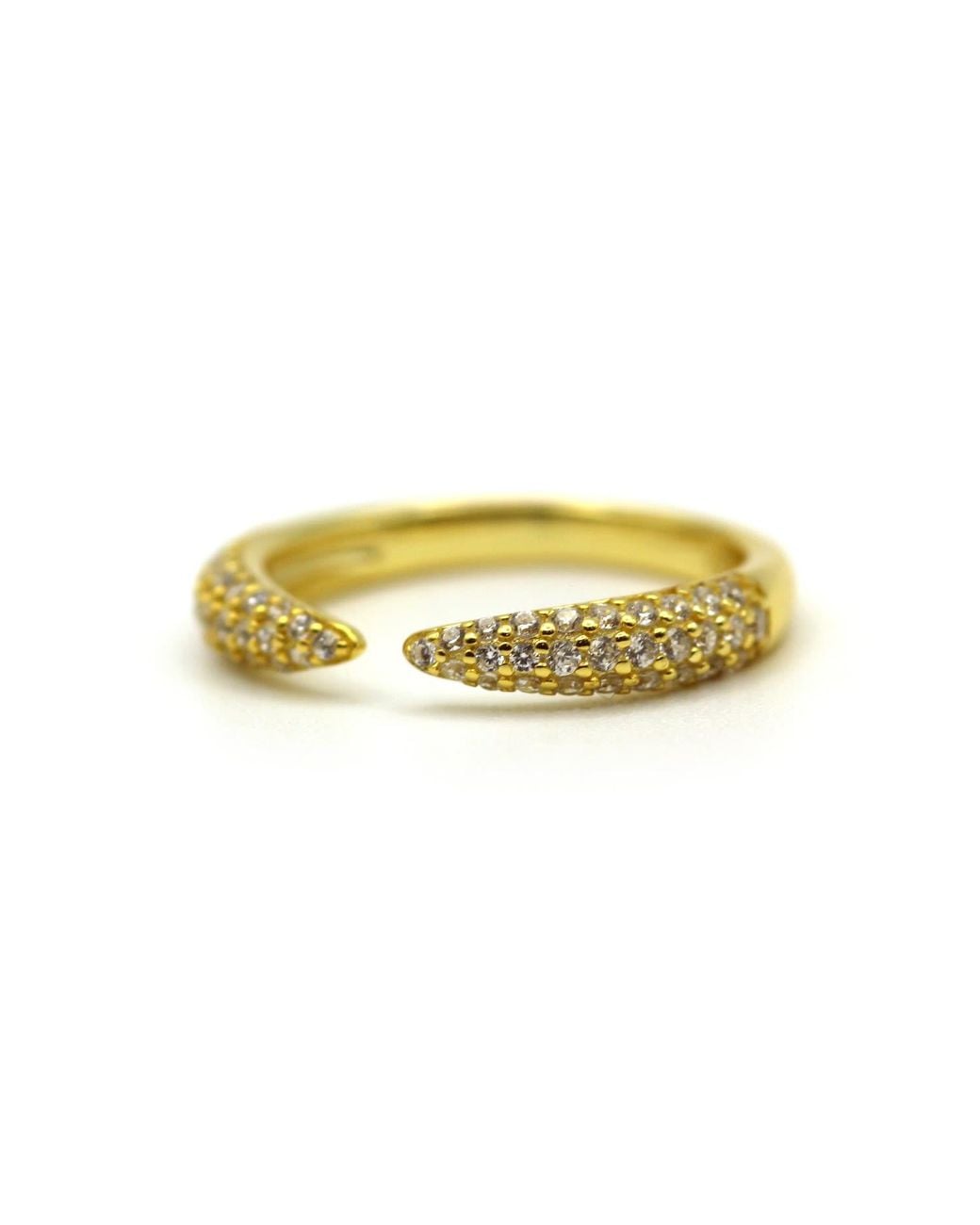VicStoneNYC Fine Jewelry Yellow Natural Diamond Open Cuff Ring