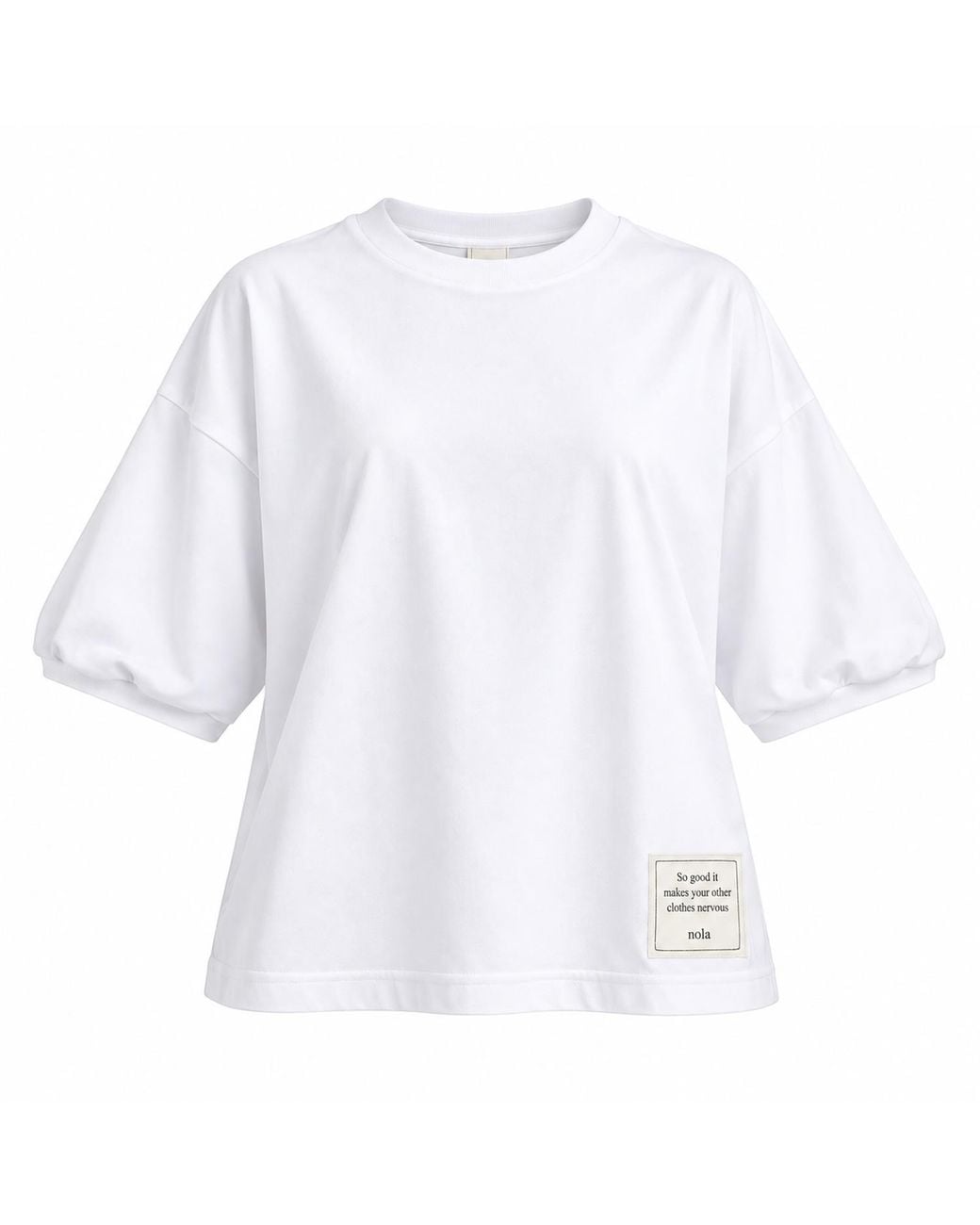 Nola White Yoko T-Shirt