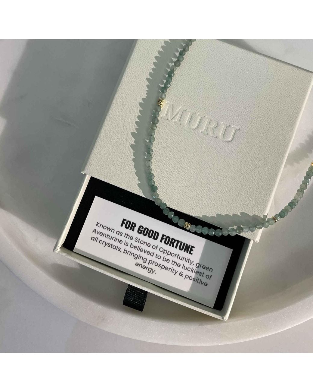 Muru Metallic Aventurine Necklace