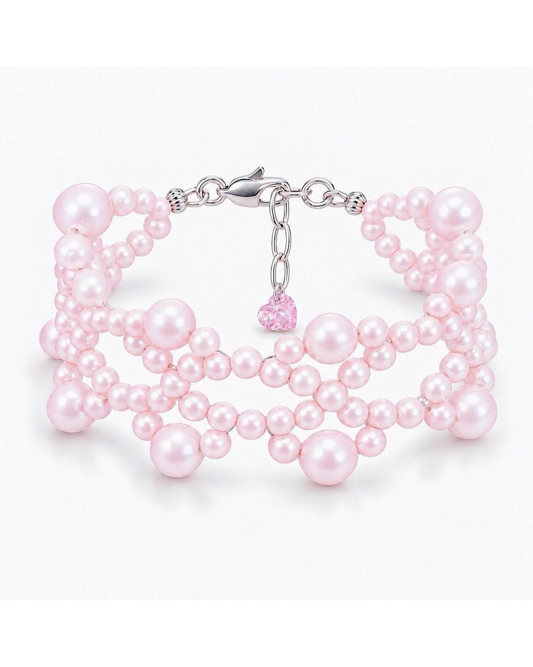 Ninemoo Pink Ballet Rosé Arabesque Pearl Bracelet