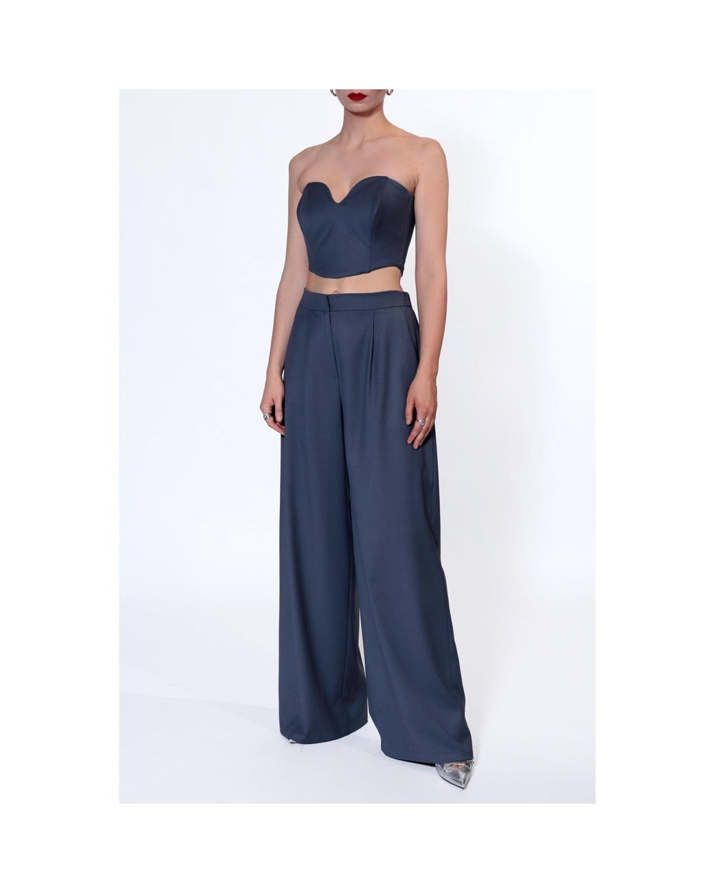 AGGI by HALEWSKI Blue Lara Moonlight Corset
