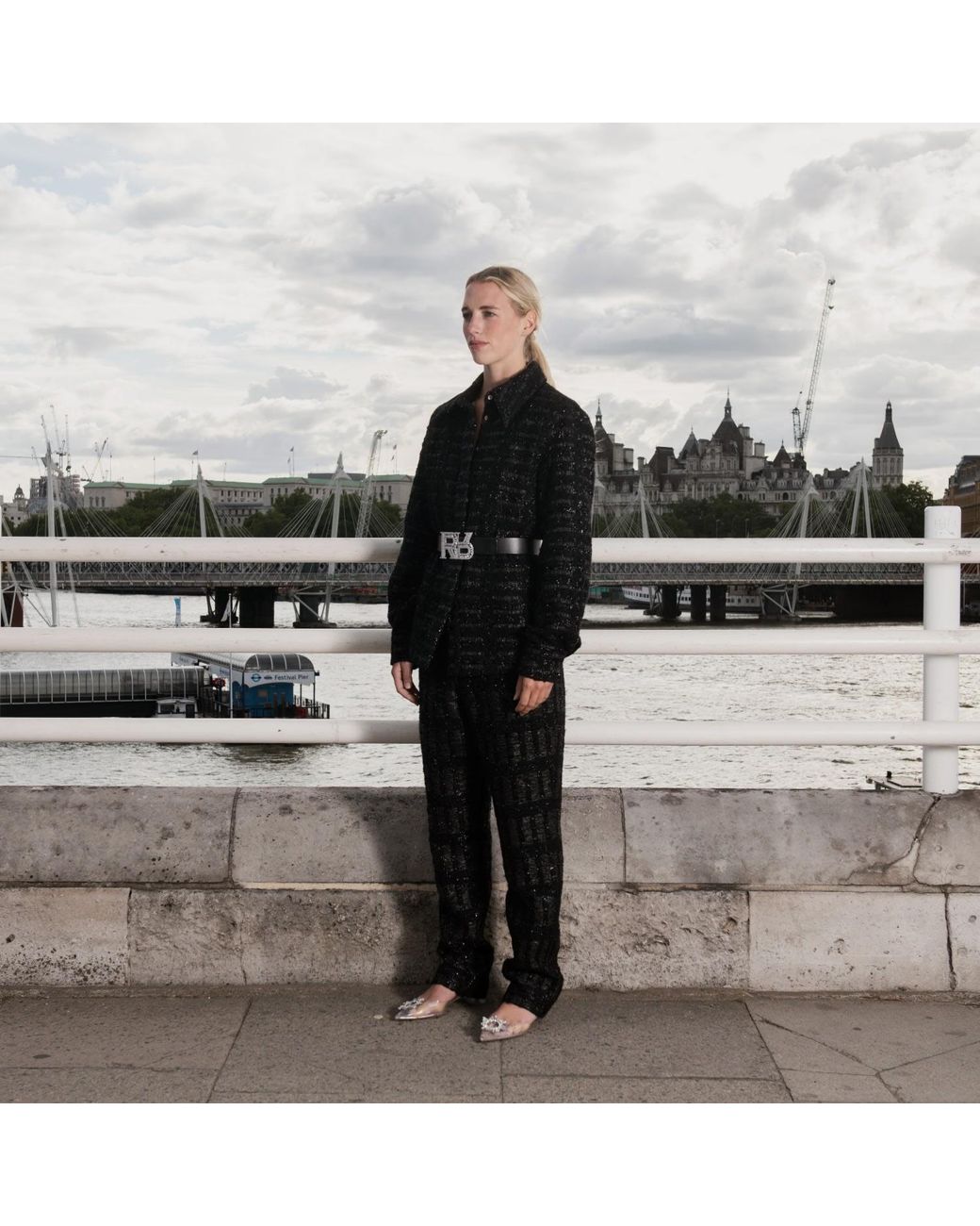 RUE AGTHONIS Black Lendemain Shirt