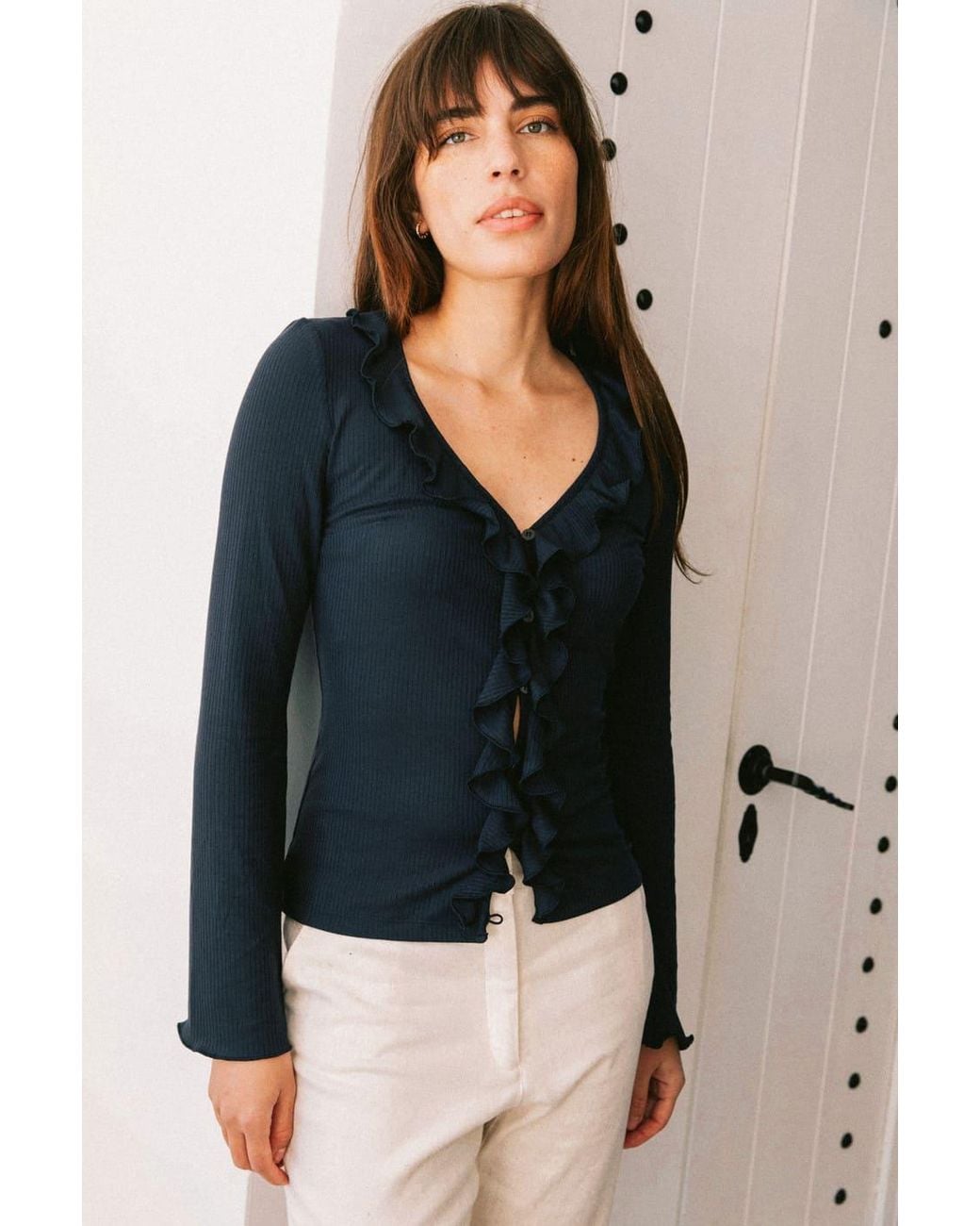 AVANI Apparel Blue Top Pivoine