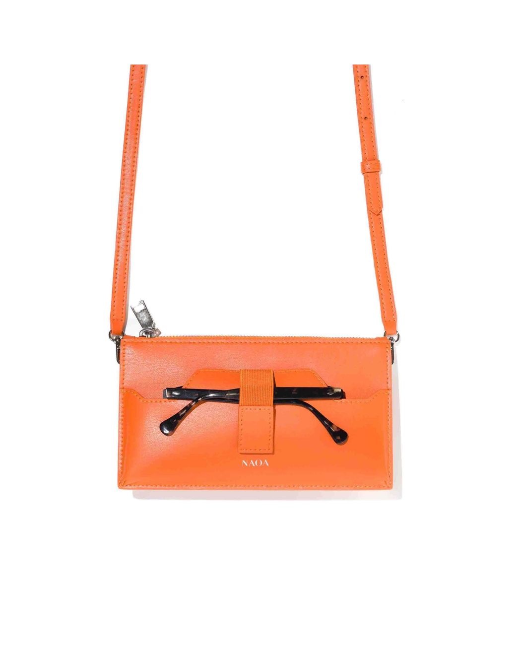 Naoa Orange Lunette+ Apple Leather Crossbody