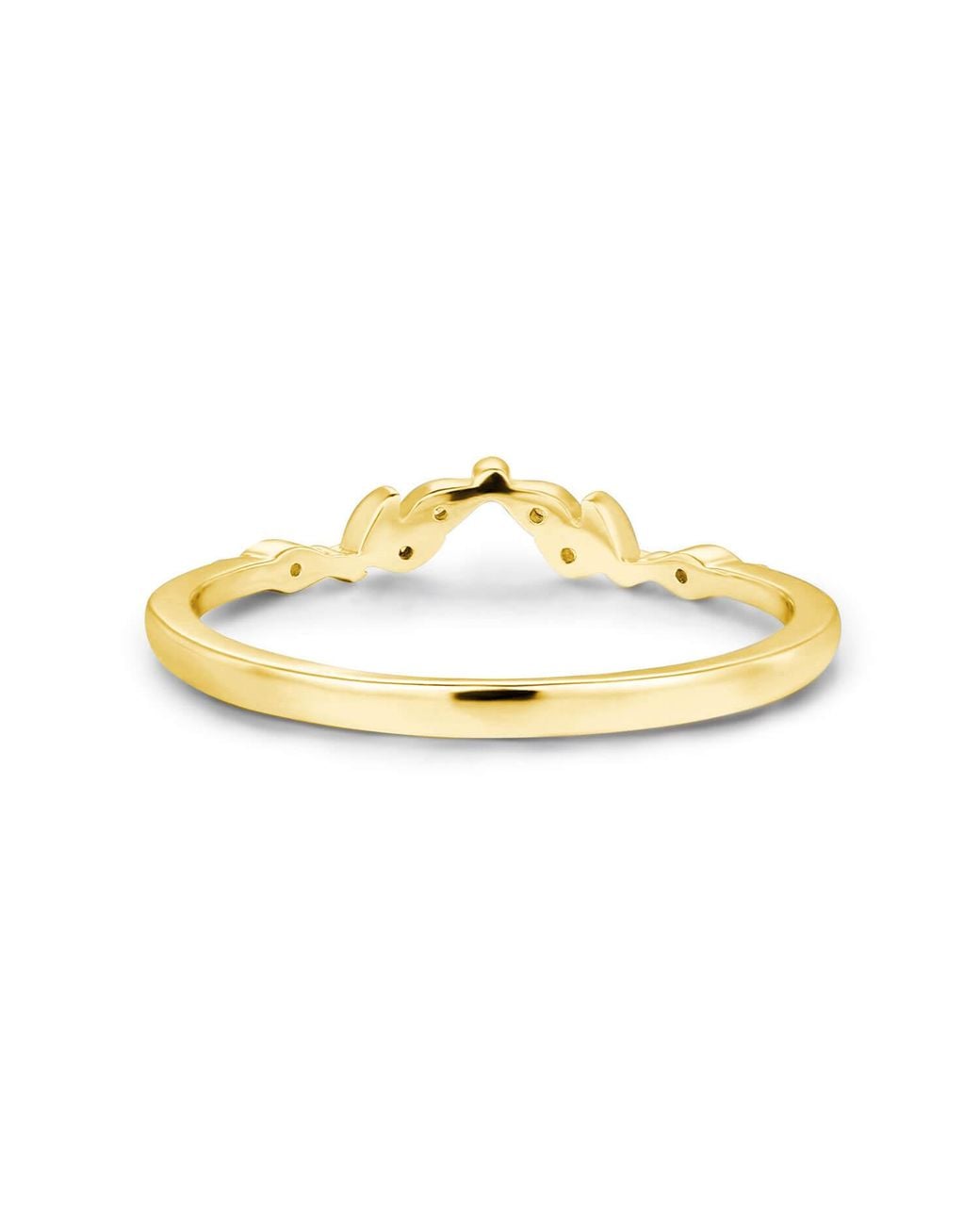 Azura Jewelry New York Yellow Gleam Band Vermeil