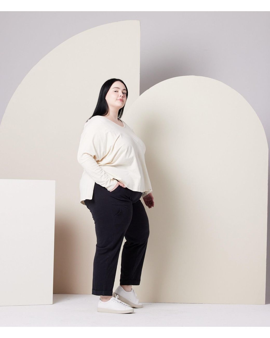 Known Supply Blue Mid Rise Slim Pants