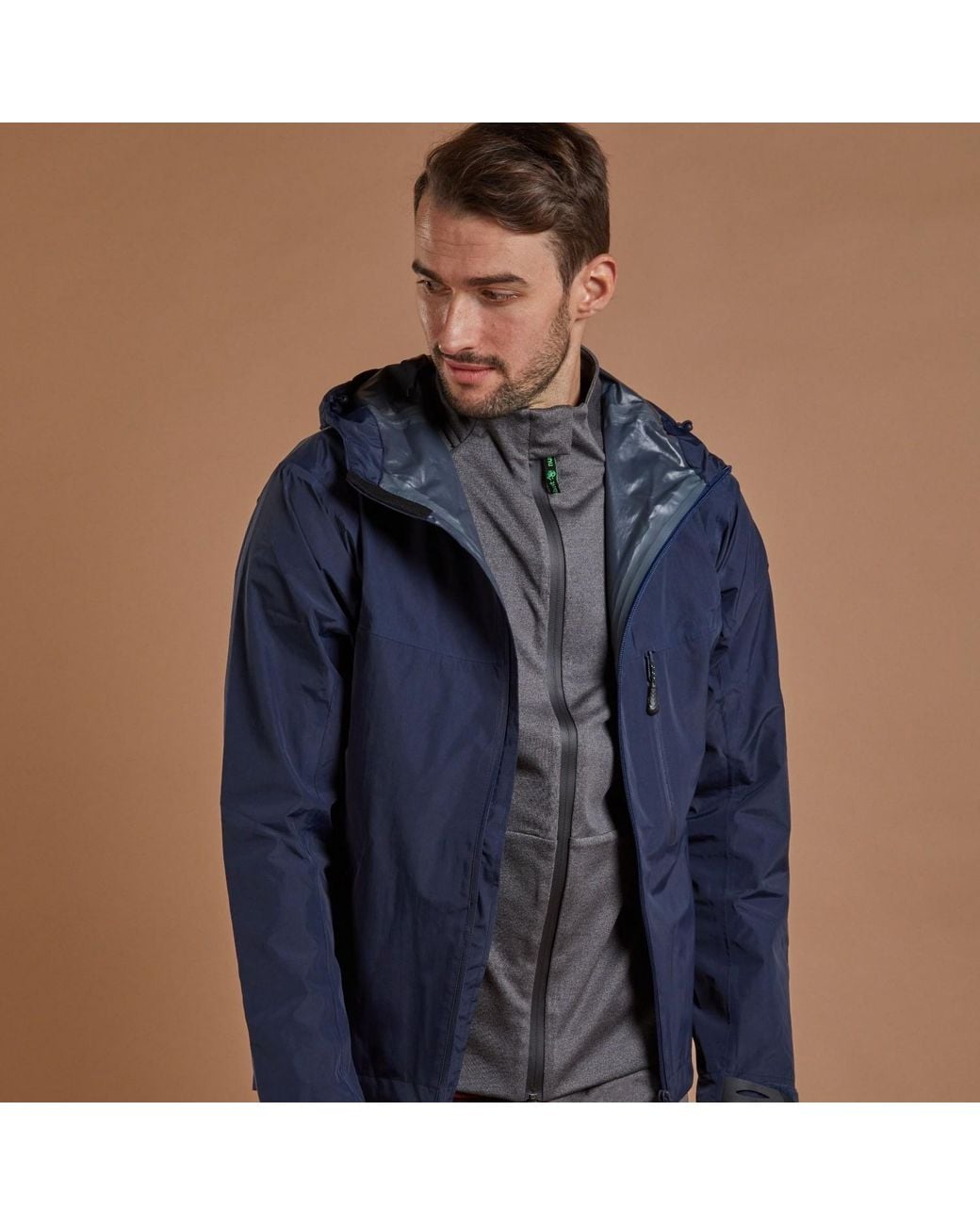 NUMBAT Blue Technical Training Jacket for men