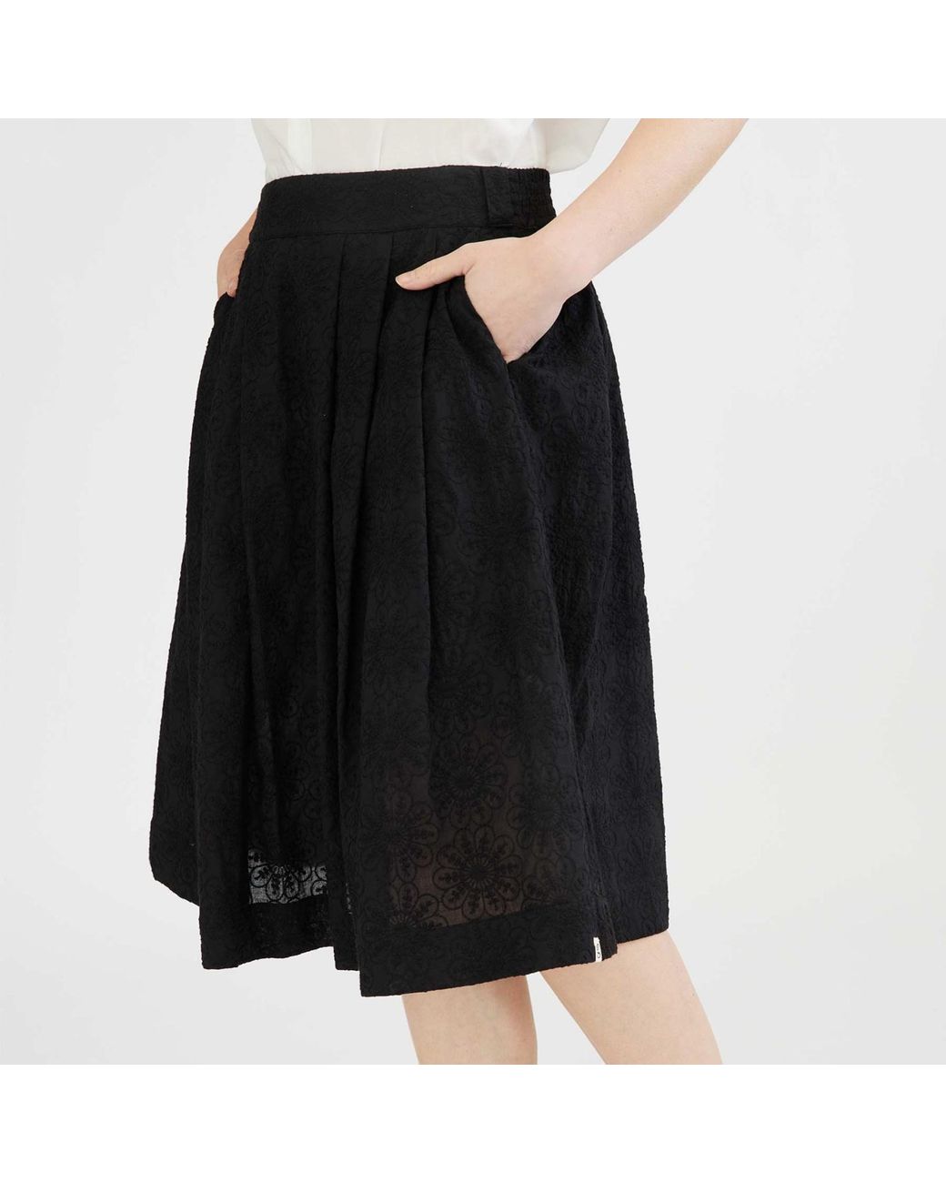GROBUND Black The Organic Skirt Nelly