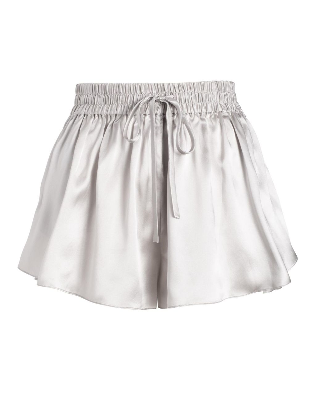 Je Mérite (I Deserve) Metallic Lola Silk Pleated Short