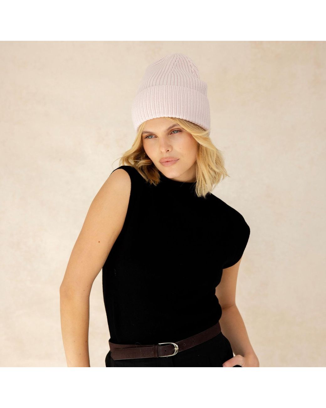 Arctic Fox & Co. Pink The Merino Wool Beanie
