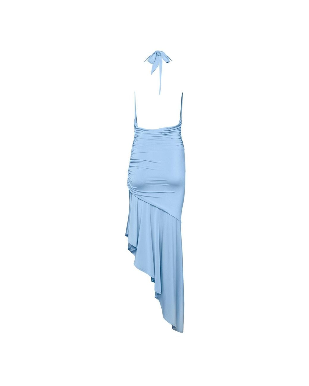 Forever Young the label Blue Serena Asymmetric Jersey Dress